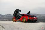 BMW i8 Iron Man by Metro Wrapz on vossen Wheels (VPS-305T) 2016 года